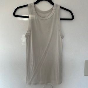 A new day women white tank top size M